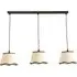 Dutton 3 Drop Ceiling Pendant Light - Black