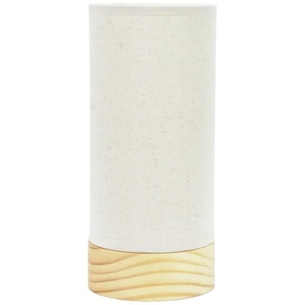 Elsa Wooden LED Table Lamp - Cream image