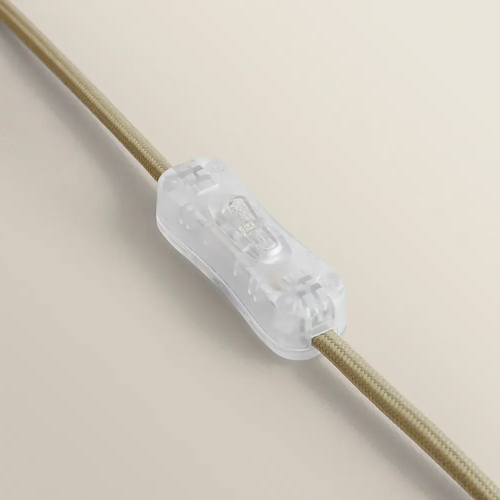 Emily Drum Shade Table Lamp - Green, Glass