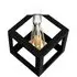 Eschor Puzzle Cube Pendant Light Shade - Black, Metal