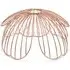 Flower Pendant Lamp Shade - Rose Pink, Metal
