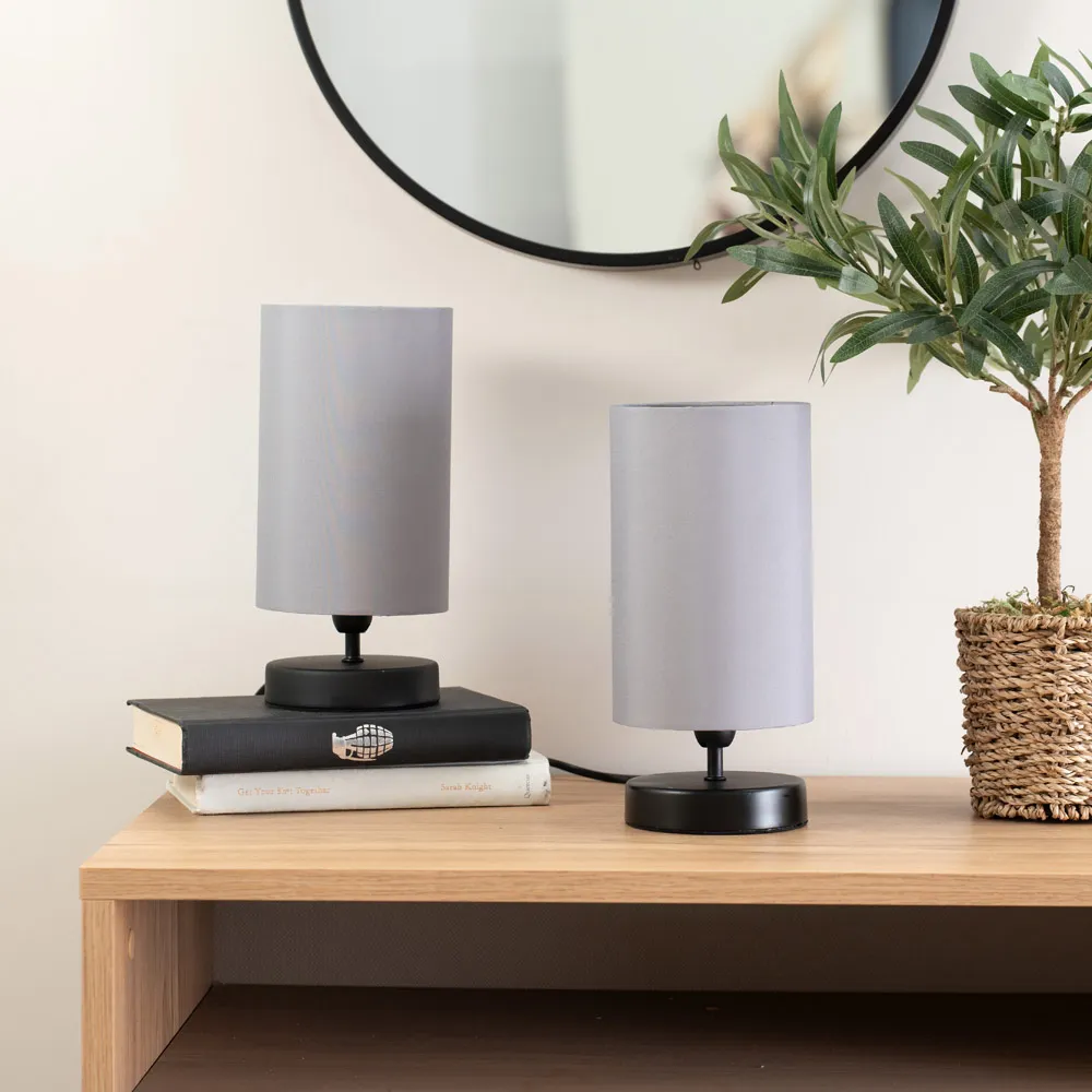 Francis Touch Table Lamp - Grey