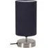 Francis Touch Table Lamp - Navy, Brushed Chrome