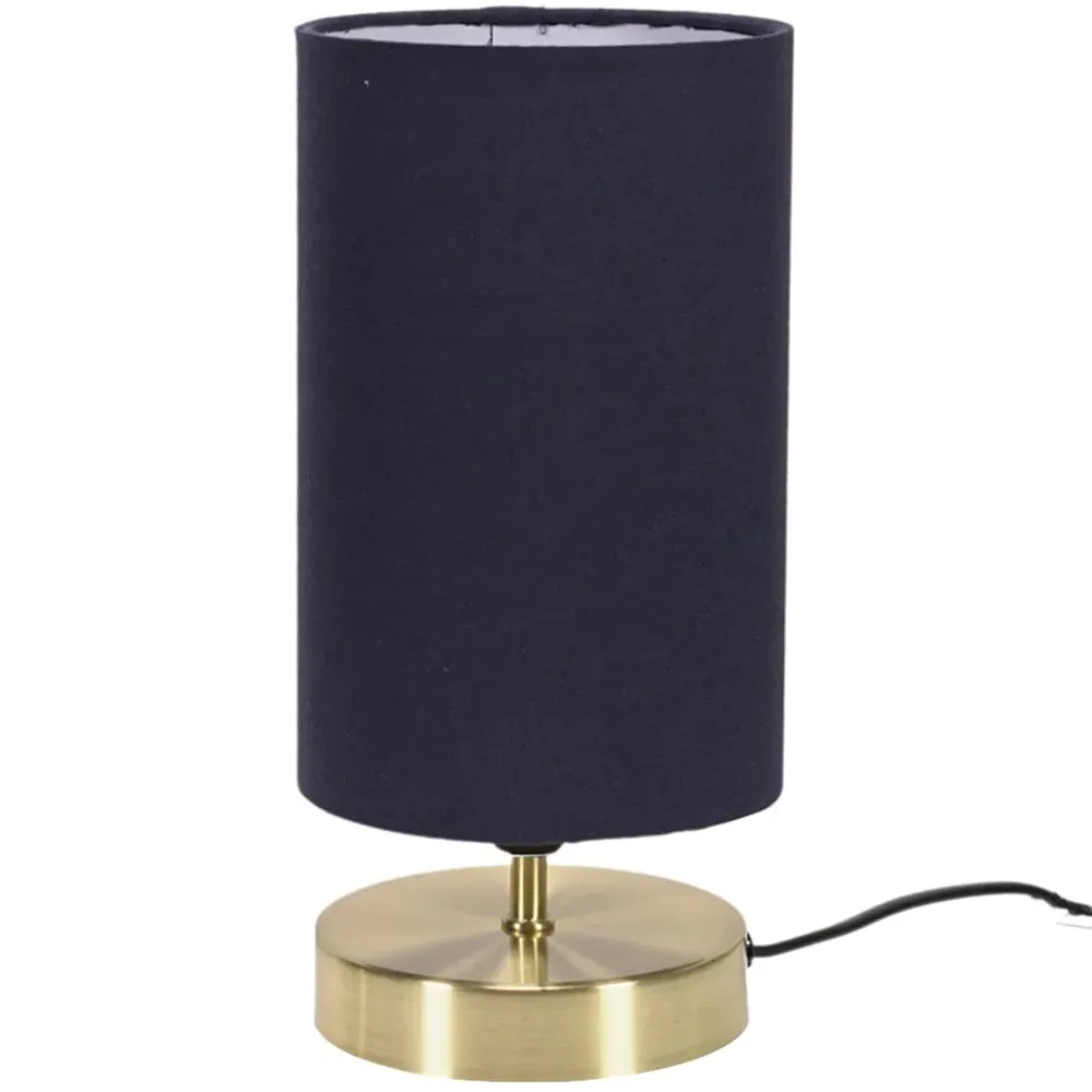 Francis Touch Table Lamp - Navy, Gold
