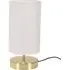Francis Touch Table Lamp with Bulb - White, Gold