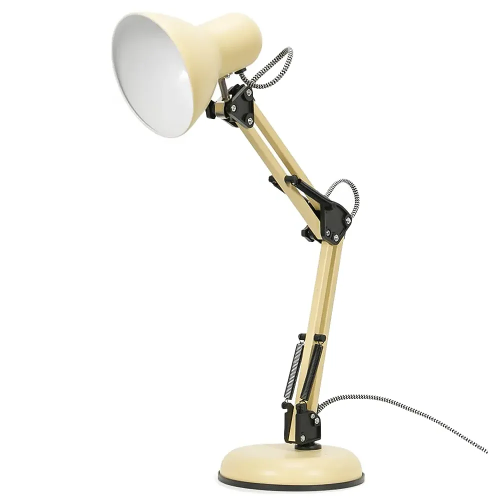 Frankie LED Desk Lamp - Yellow, Metal image
