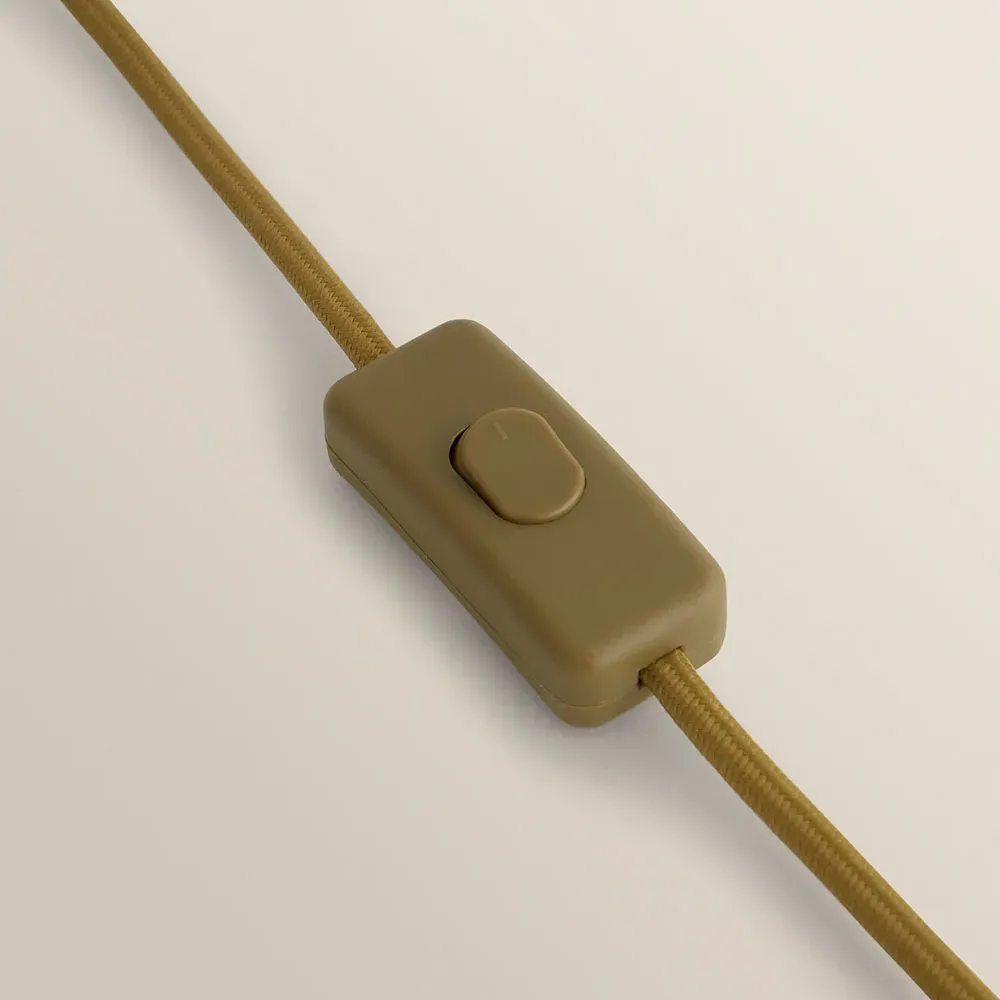 Gloria Double Stem Table Lamp with Rectangular Shade - Gold, Metal