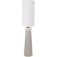 Grayson Urn Style Midi LED Floor Lamp - Cream, Ceramic