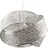 Hacienda Intertwined Ceiling Pendant Light - Silver, Chrome