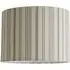 Hallie Large Drum Ceiling Pendant Lamp Shade - White, Linen