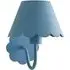 Hallie Scallop Rechargeable Wall Light - Blue