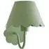 Hallie Scallop Rechargeable Wall Light - Green