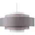 Hampshire 5 Tiered Ceiling Pendant Light Shade - Grey, Fabric