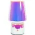 Hanya Iridescent Rechargeable LED Portable Table Lamp - Multi, Glass