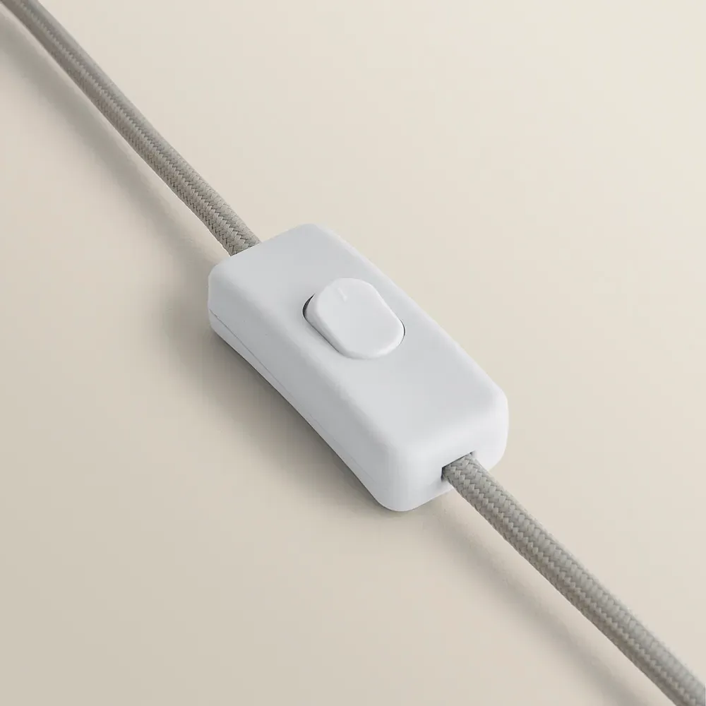 Harrison Large Table Lamp with Tapered Shade - Grey