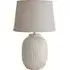 Harrison Large Table Lamp with Tapered Shade - Grey