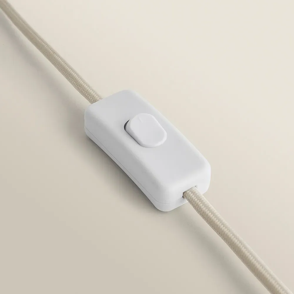 Harrison Medium Table Lamp with Tapered Shade - White