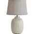 Harrison Small Table Lamp with Tapered Shade - Grey