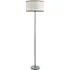 Heather Drum Shade Floor Lamp - Grey, Wood