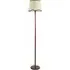 Heather Scallop LED Floor Lamp - Cream, Wood