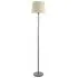 Heather Scallop LED Floor Lamp - Grey, Wood