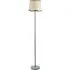 Heather Scallop LED Floor Lamp - Grey, Wood