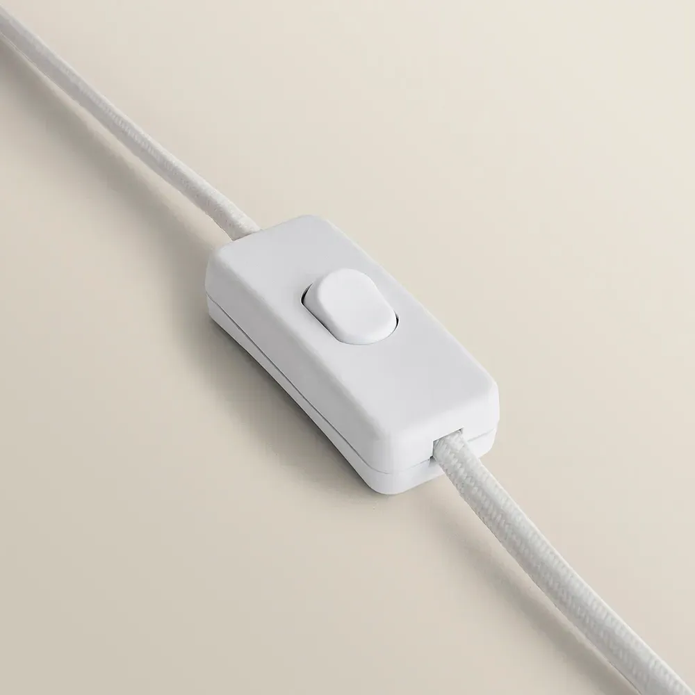 Helena Taper Shade LED Table Lamp - Cream, Ceramic