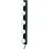 Hollywood 5-Light LED Bar Wall Light - Black