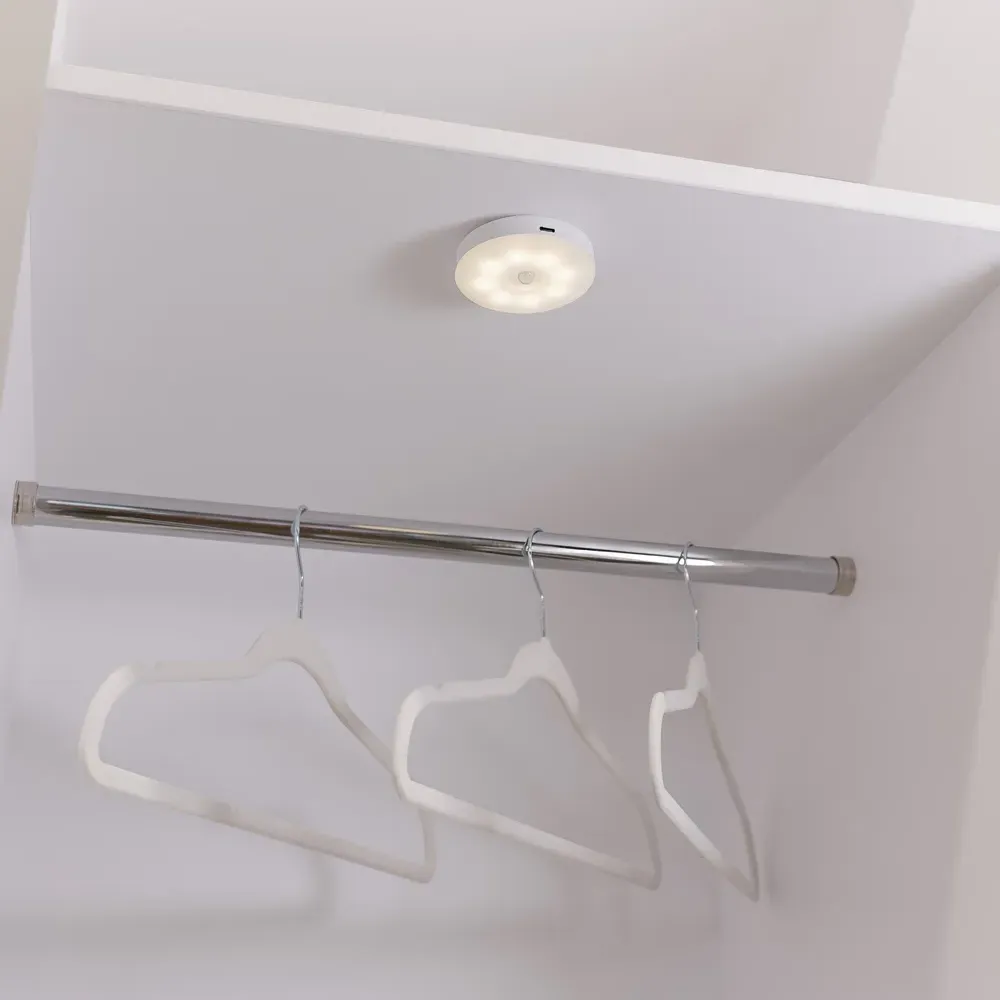 Horizon Rechargeable Spotlight with Motion Sensor 6 Pack