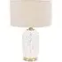 India Confetti Glass LED Table Lamp - Natural