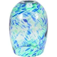 India Confetti Glass Pendant Shade - Green, Glass