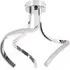 Infinity Chrome Twirl Integrated LED Ceiling Light - Silver