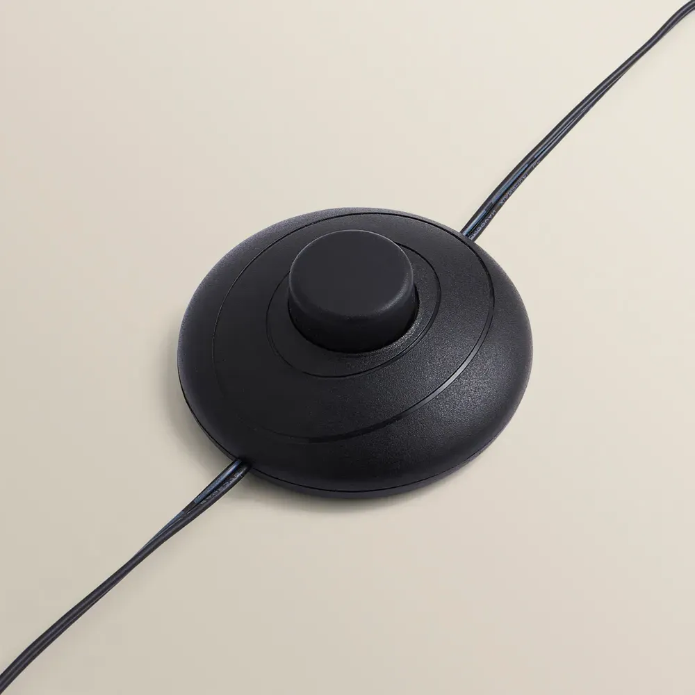 Infinity Double Twist LED Floor Lamp - Black