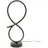Infinity Swirl LED Table Lamp - Black