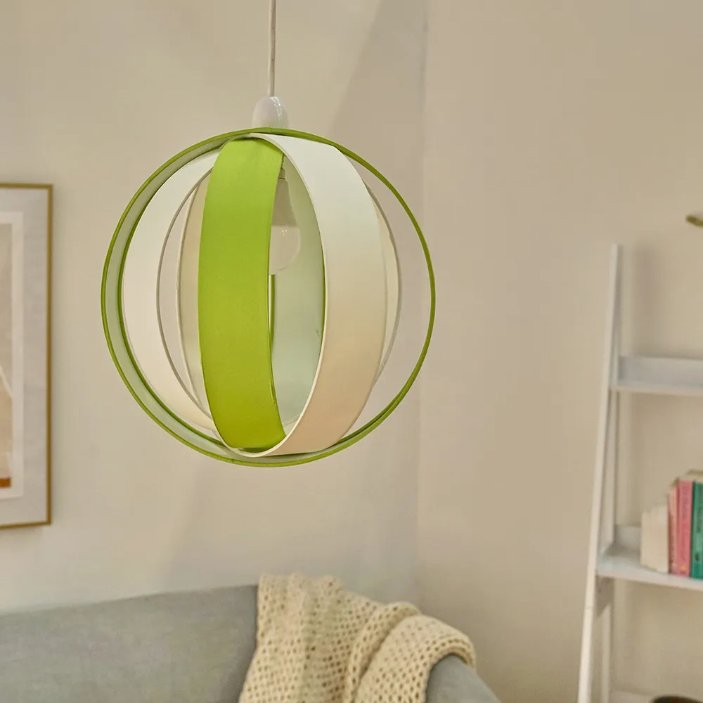 J90 Easy Fit Ceiling Light Shade - Green