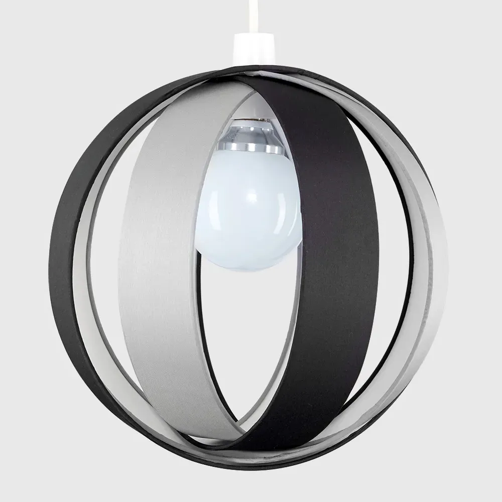 J90 Easy Fit Ceiling Light Shade - Grey