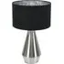 Jax Dimmable LED Touch Table Lamp - Black, Fabric