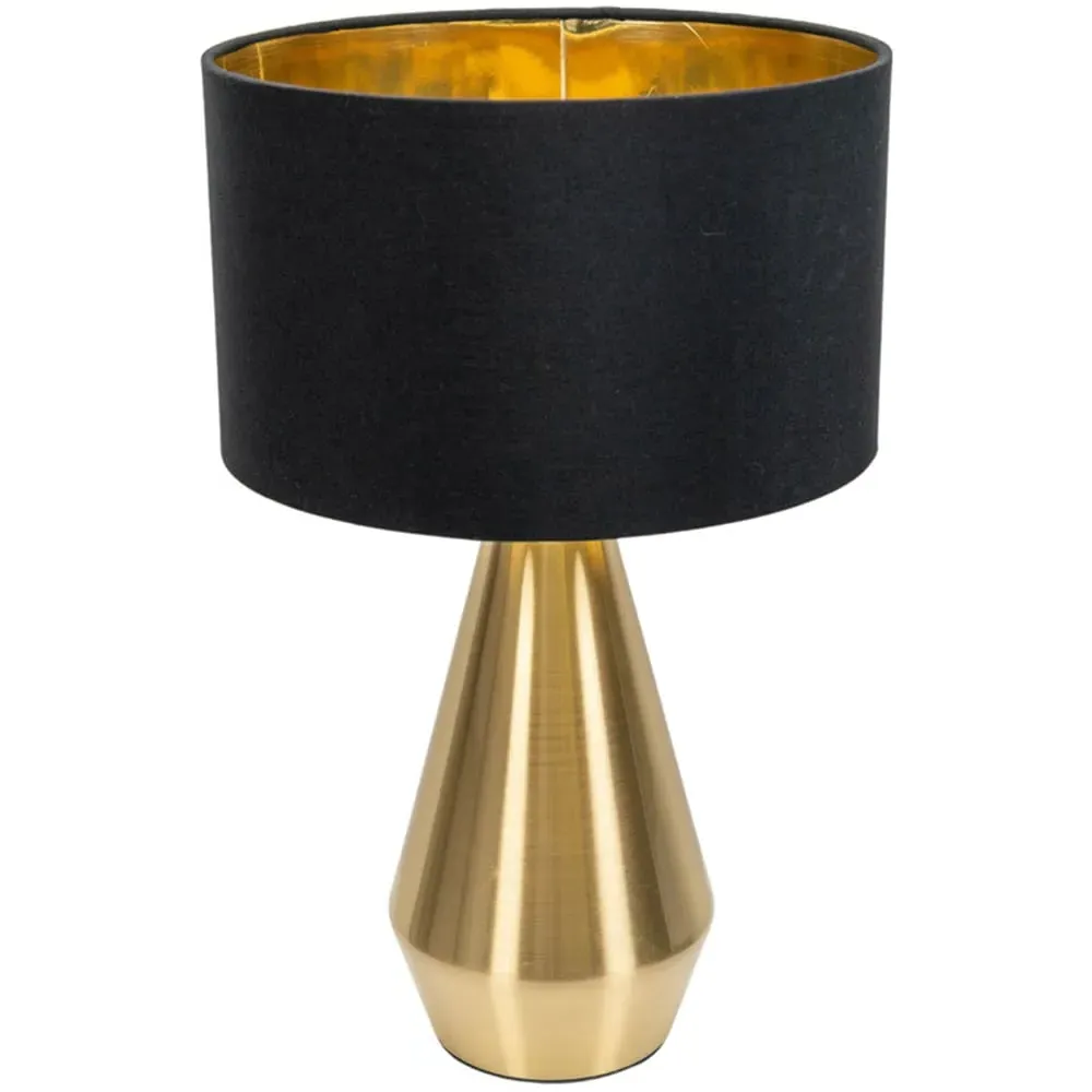 Jax Dimmable LED Touch Table Lamp - Black, Gold