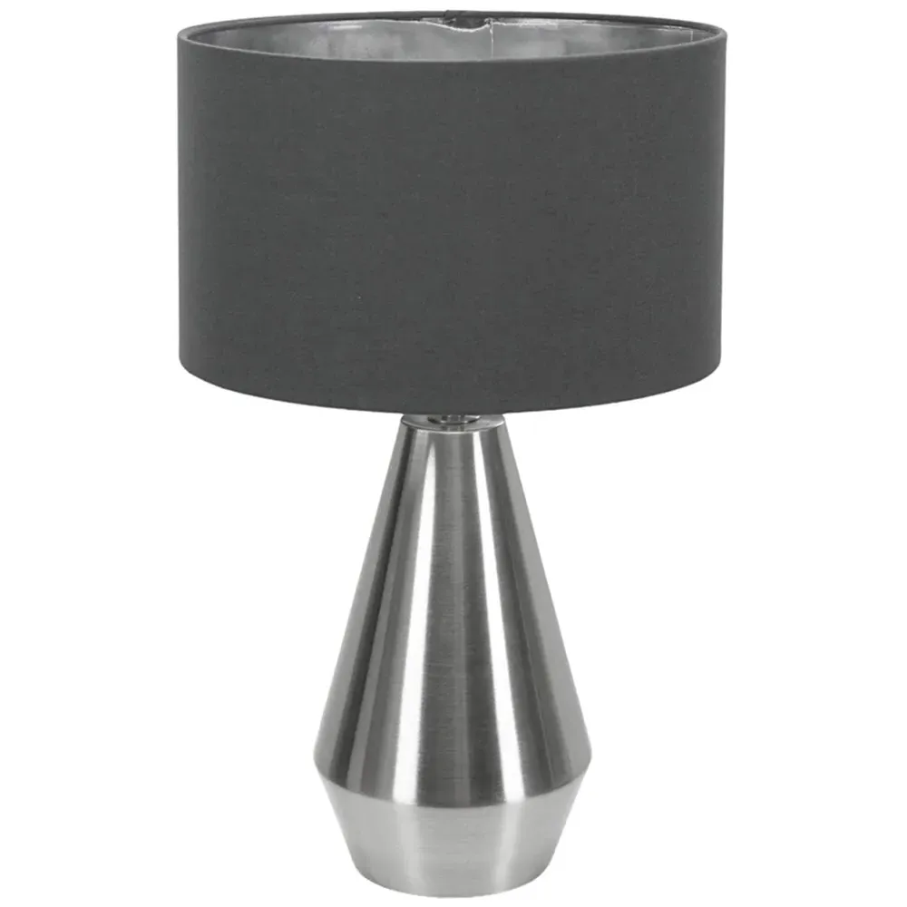 Jax Dimmable LED Touch Table Lamp - Charcoal