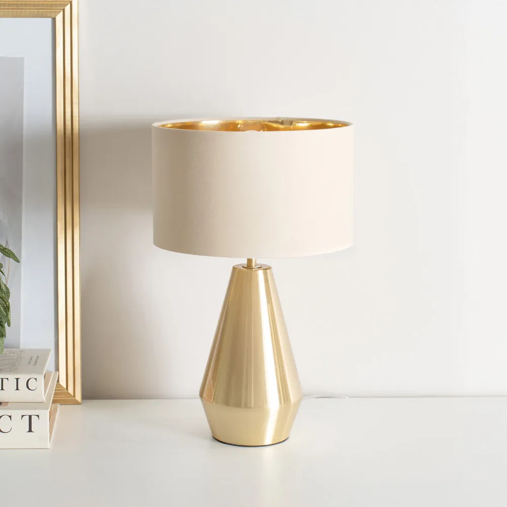 Jax Dimmable LED Touch Table Lamp - Gold
