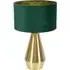 Jax Dimmable LED Touch Table Lamp - Green, Velvet