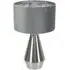 Jax Dimmable LED Touch Table Lamp - Grey, Velvet