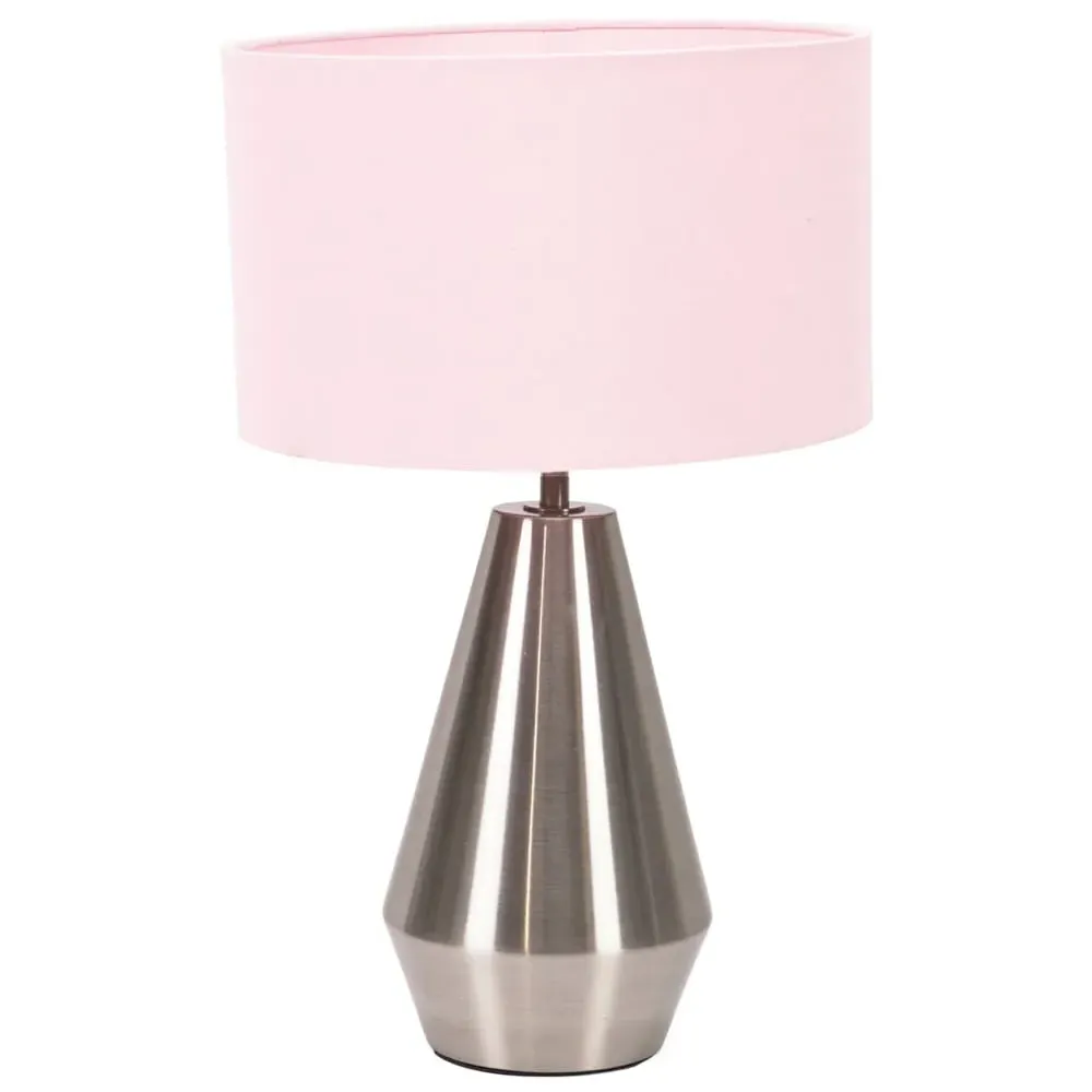 Jax Reni Touch LED Table Lamp - Blush Pink