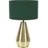 Jax Touch LED Table Lamp - Gold, Green Shade