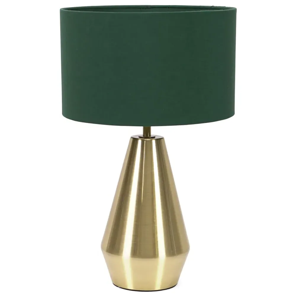 Jax Touch LED Table Lamp - Gold, Green Shade image