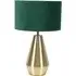 Jax Touch LED Table Lamp - Green, Velvet