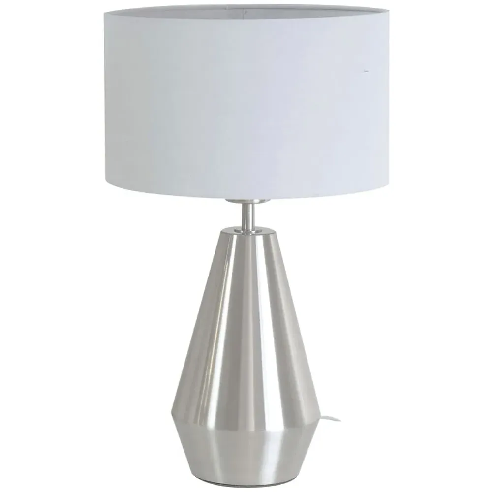 Jax Touch LED Table Lamp - Grey, Chrome