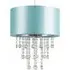 Jesmond Droplet Easy Fit Ceiling Light Shade - Blue, Fabric