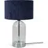 Jessy LED Table Lamp - Blue, Glass