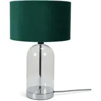 Jessy LED Table Lamp - Green, Glass